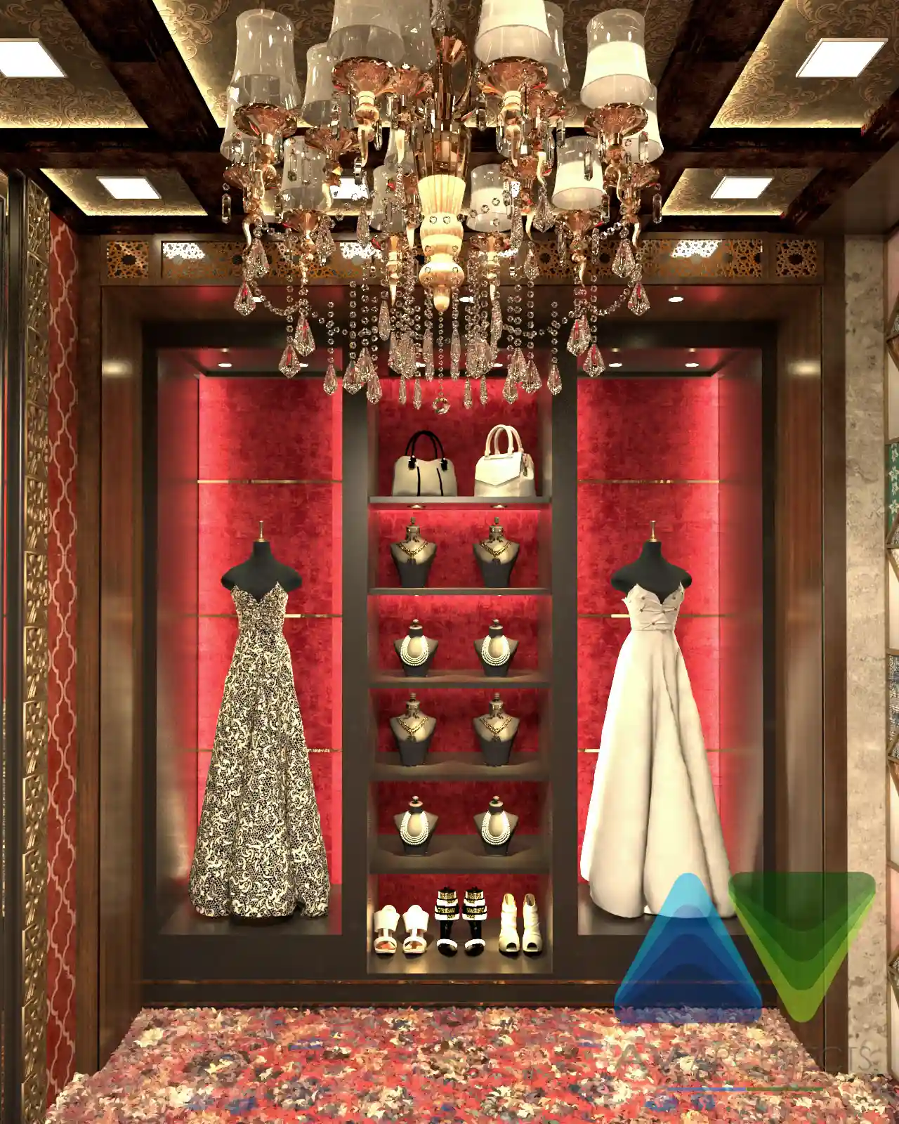 Bridal Boutique commercial Interior Project